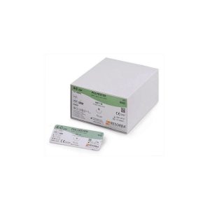 FIR DE SUTURA POLYESTER -  neresorbabil  -  verde, 8062