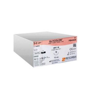 FIR DE SUTURA GLYCOLON  -  resorbabil  -  violet, PB40606