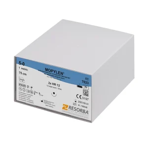 Fir de Sutură MOPYLEN, neresorbabil, albastru, 7147