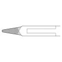 Clește Cu Vârf Plat, 120 Mm, Aesculap, B. Braun, DP029R 2