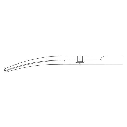 Foarfecă Chirurgicală Metzenbaum Noir® Pentru Disecție, Curbată, TC, 180 Mm, Aesculap, B. Braun, BC271WB 2 Foarfecă Chirurgicală Metzenbaum Noir® Pentru Disecție, Curbată, TC, 180 Mm, Aesculap, B. Braun, BC271WB 2