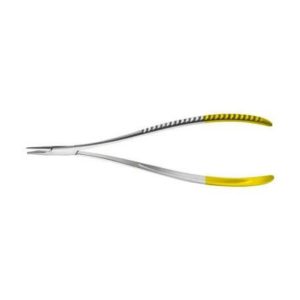 Portac Gillies Durogrip®, TC, Angulat, Pentru Suturi 40–60, 160 Mm, Aesculap, B. Braun  1