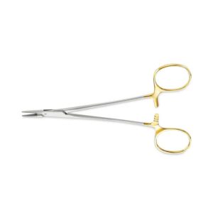 Portac Webster Durogrip®, TC, Drept, Pentru Suturi 40–60, 130 Mm, Aesculap, B. Braun, BM024R