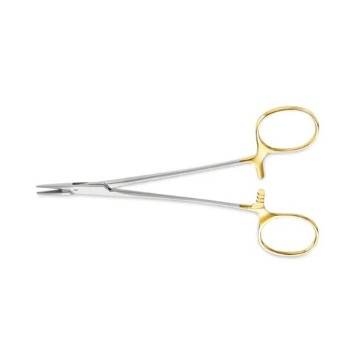 Portac Webster Durogrip®, TC, Drept, Pentru Suturi 40–60, 130 Mm, Aesculap, B. Braun, BM024R