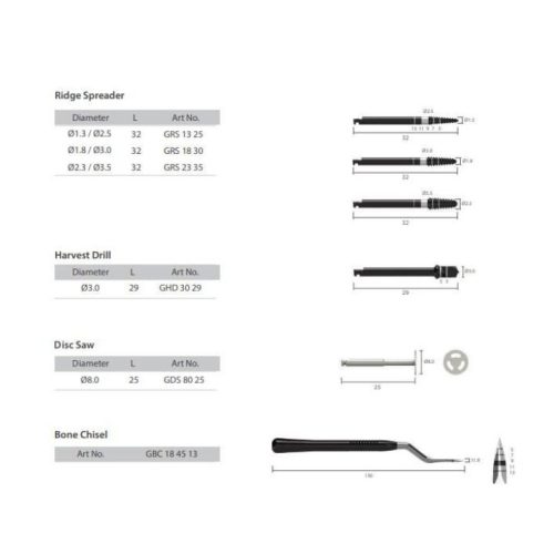 Ridge Expander Kit Dentium GREK Ridge Expander Kit Dentium GREK