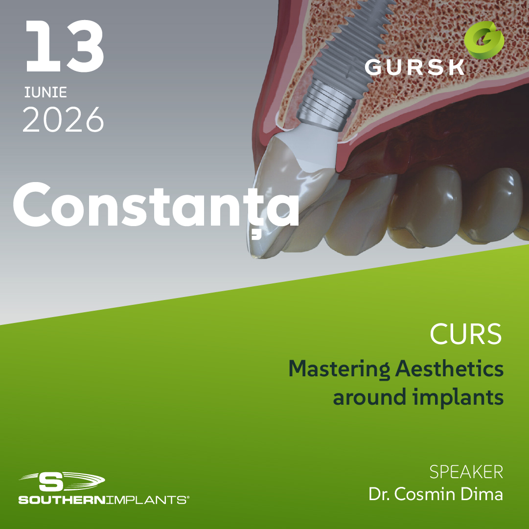 Mastering Aesthetics Around Implants. New Innovative Approaches. Constanta