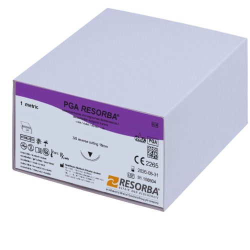 Cutie Cu 24 Fire De Sutură Resorbabile Violet PGA RESORBA® 40, 45 Cm, Ac DS18, PA11418CUT Cutie Cu 24 Fire De Sutură Resorbabile Violet PGA RESORBA® 40, 45 Cm, Ac DS18, PA11418CUT