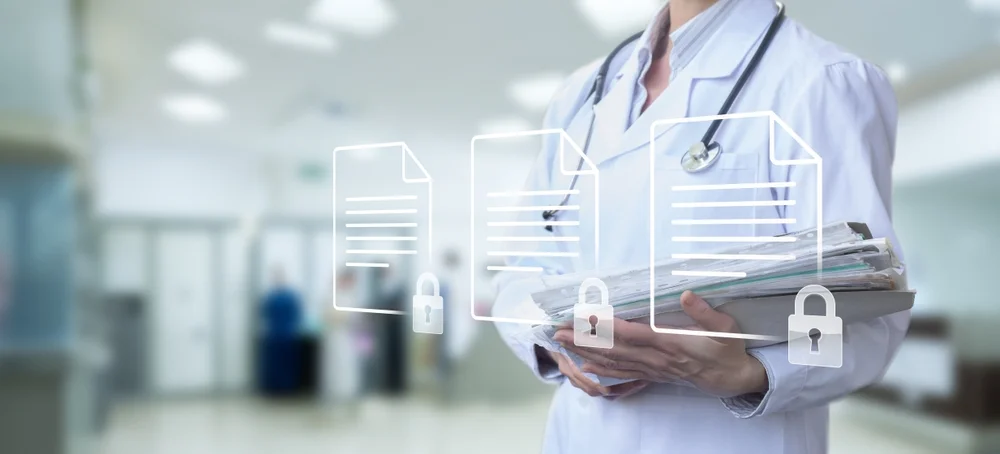 ilustratie securitate software in domeniul medical